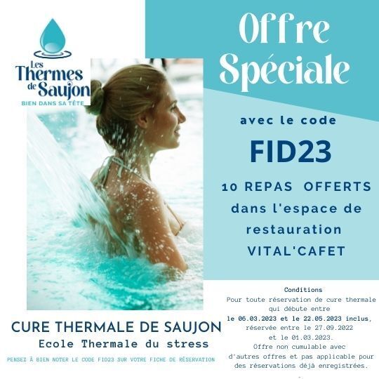2023 Offre cure thermale FID23